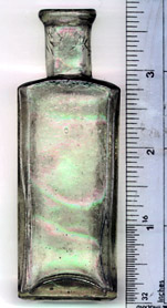 antique glass bottle